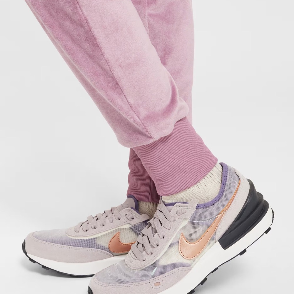 NWT Nike Sportswear Girls Velvet Joggers Size Large - Picture 4 of 4